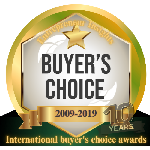 Entrepreneur Insights Buyer’s Choice award logo recognizing Career Calling International for ten years of excellence.