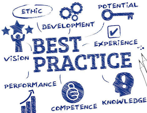 A sketch illustrates best practice concepts for vocational education and training, supporting quality assurance.